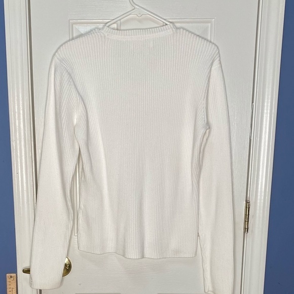 Tommy Hilfiger Women’s v neck sweater size large - Picture 2 of 9